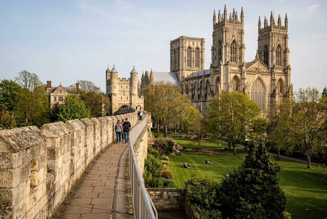 City Walls: Bootham Bar to Monk Bar, York