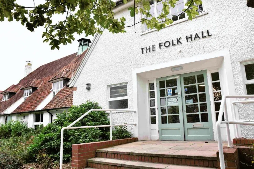 New Earswick model village & Folk Hall, York